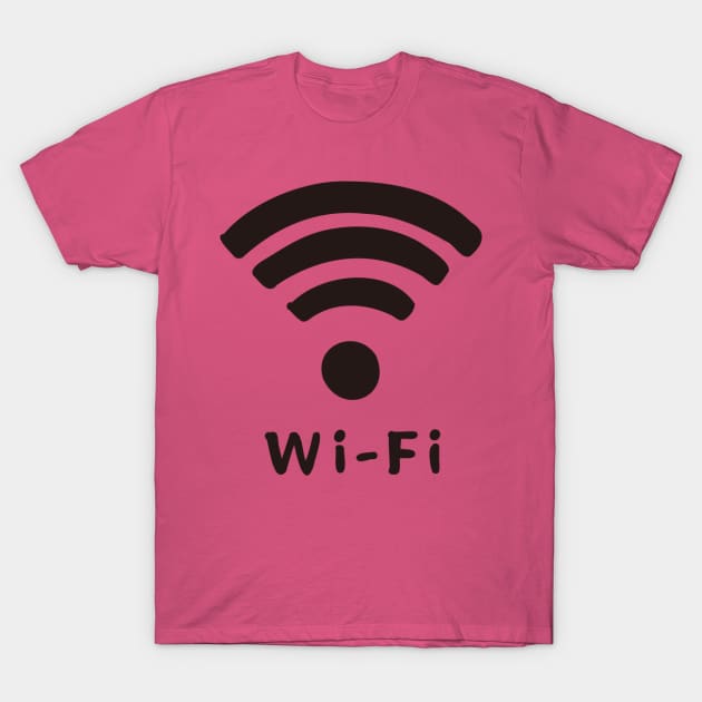 Wi-Fi T-Shirt by Gizi Zuckermann Art